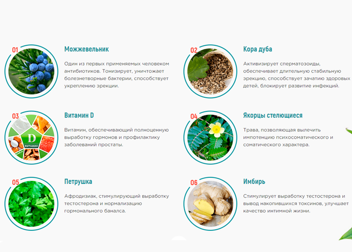 Натуральный состав Урутрина